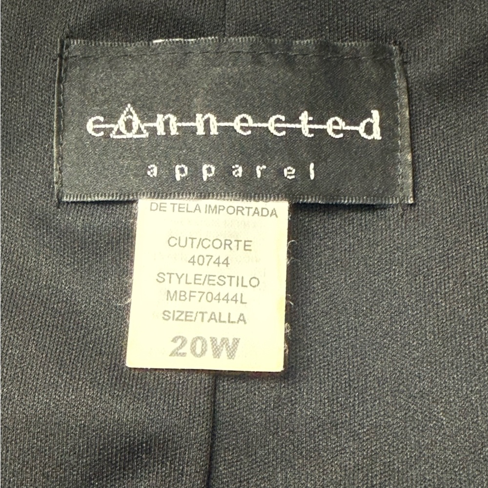 Connected Apparel Floral Crinkle Tiered Pleated Sheath Dress, Teal, Size 20W - Picture 2 of 9